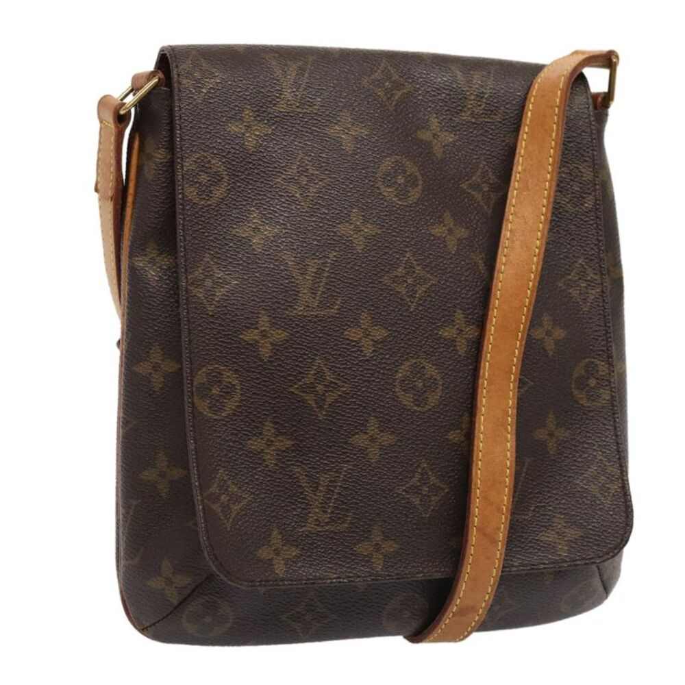 Louis Vuitton Musette Monogram Canvas Brown Canvas Shoulder Bag Bag